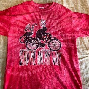 Rusted Root (almost vintage 2006-2010) unisex size medium man's tee shirt.